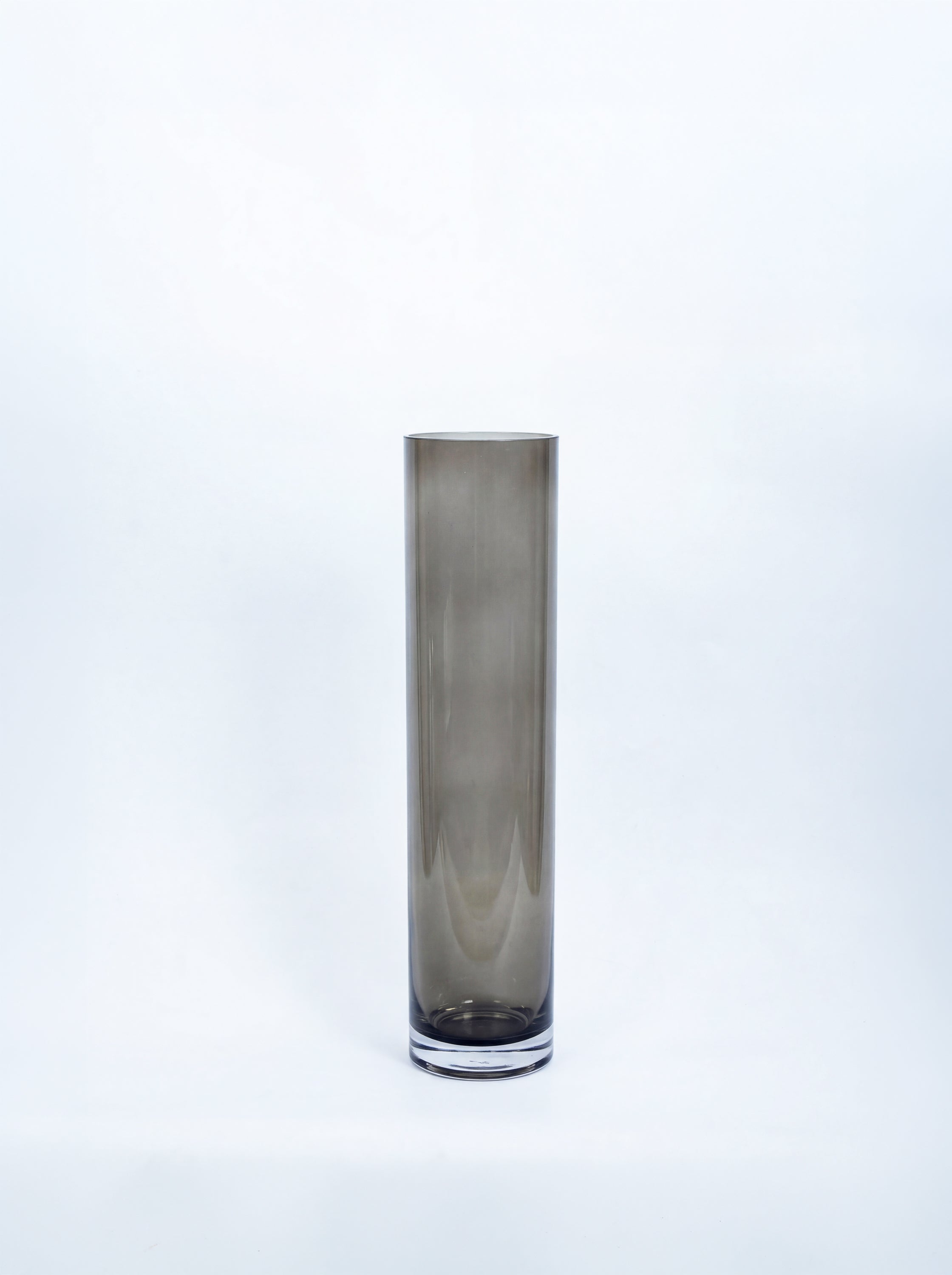 割れない花瓶 Cylinder Polycarbonate gray