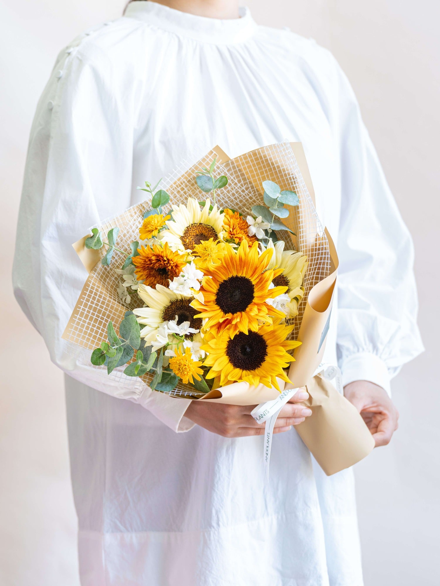 【夏季限定】絵画のようなひまわりの花束M